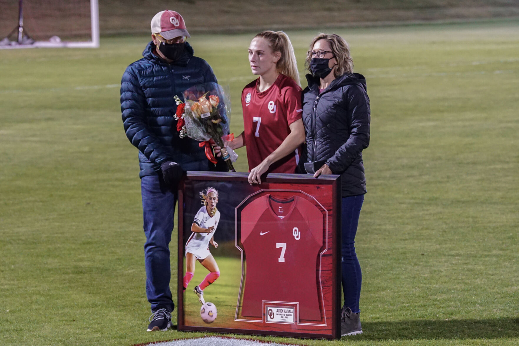 Senior night Lauren Haivala